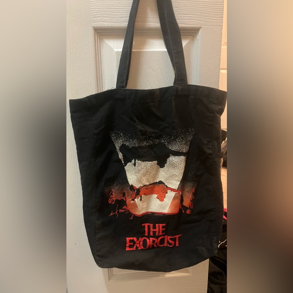 The Exorsist tote bag